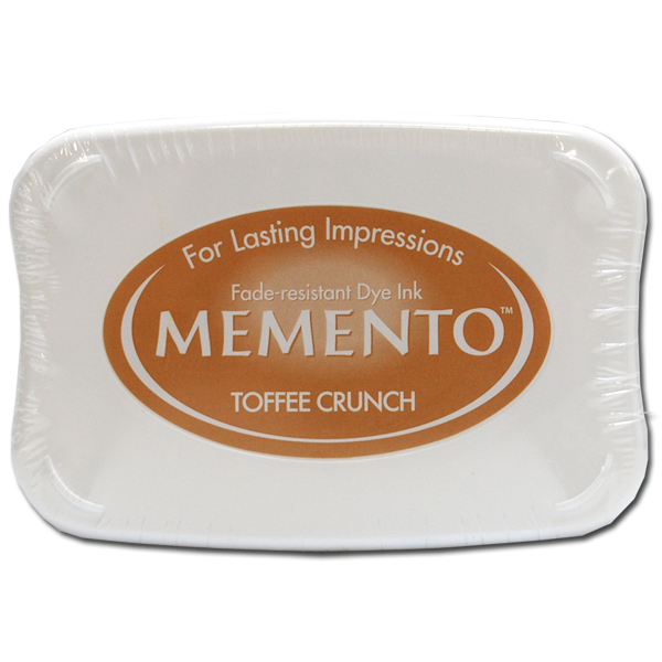 ME-805, Toffee Crunch Ink Pad 10 x 6 cm - Memento