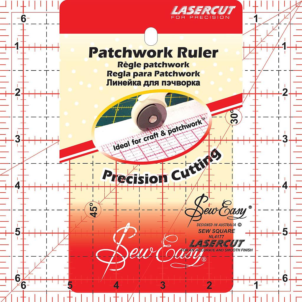 Patchwork Ruler Square (6-1/2" x 6-1/2")