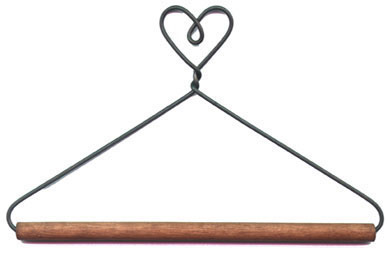 027605, Ackfeld Hanger Dowel 5" with one Heart