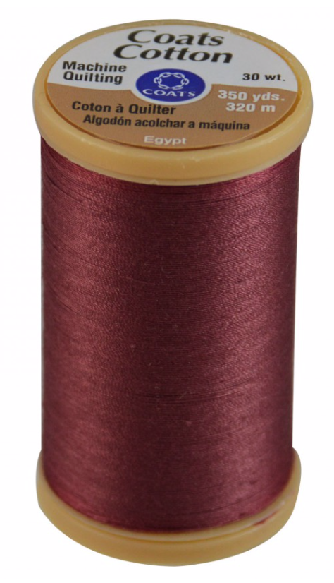 CAC975-2820, Thread Cotton Machine Quilting 350Y BAR RED 