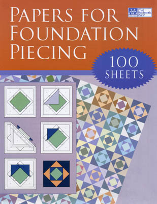 Papers for Foundation Piecing, 100 sheets (8.5" x 11")