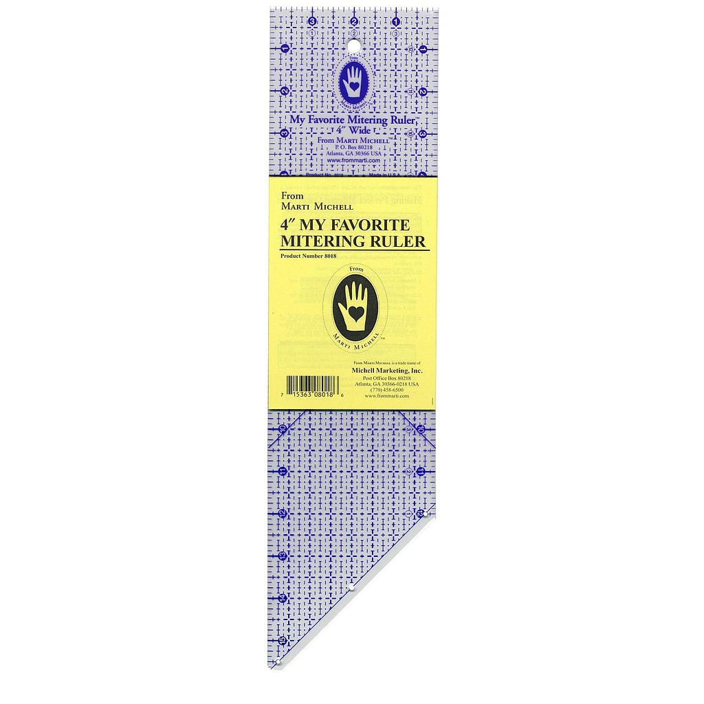 My Favorite Mitering Ruler (4" x 15") by Marti Michell