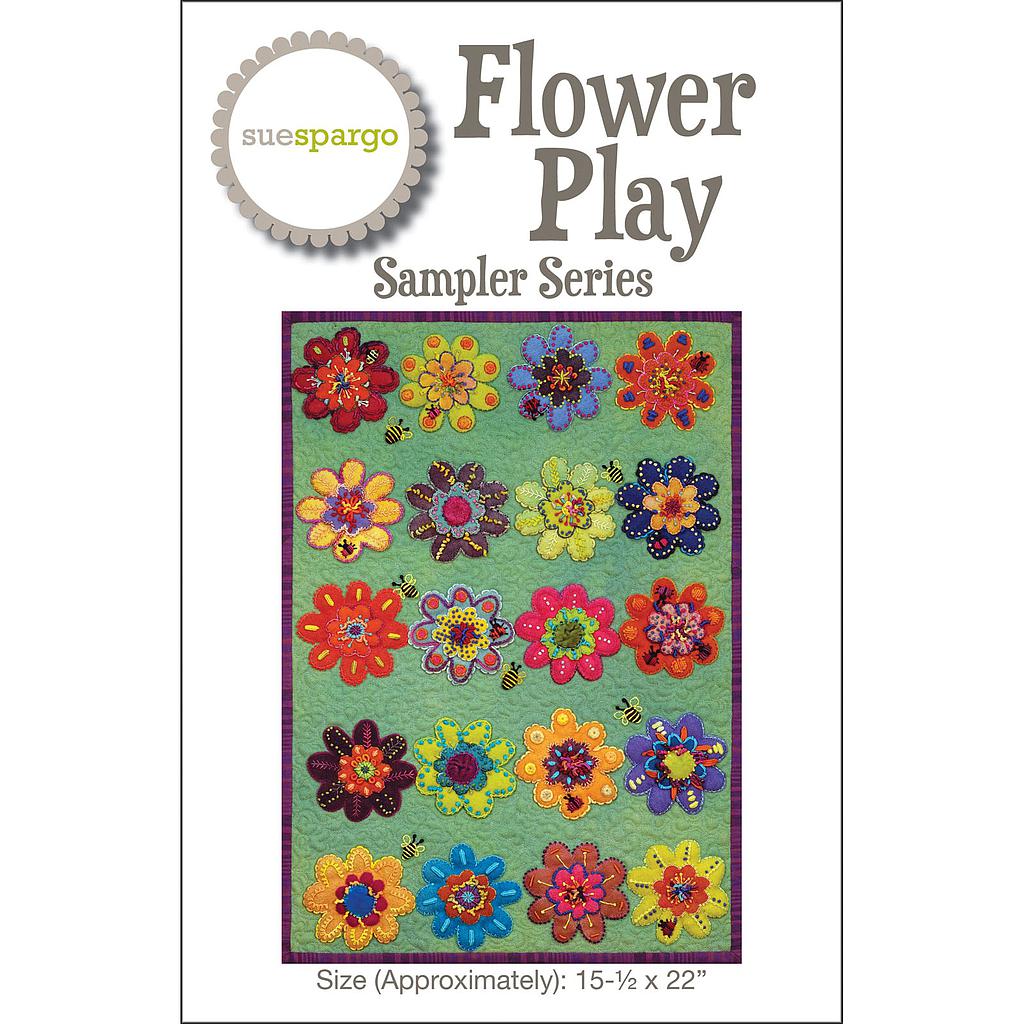 Flower Play Sampler Series (15-1/2” x 22”)