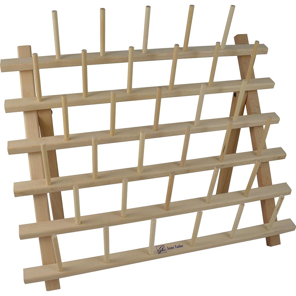 Wooden Thread Rack for 33 mid-size spools
