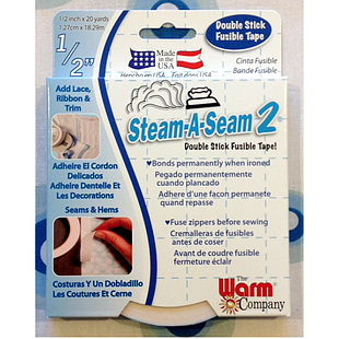 Lite Steam-A-Seam 2 Double Stick Fusible Web - 12 X 40 Yard Bolt 